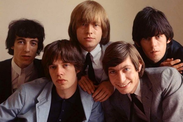 The Rolling Stones: Keith Richards, Mick Taylor, Ron Wood, Bill Wyman, Mick Jagger